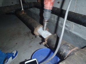 作業中