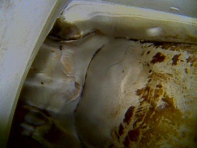 小型カメラ トイレ 便器内 排水 詰まり トラブラン