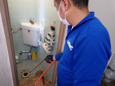 トイレ 詰まり 修繕 神戸 トラブラン