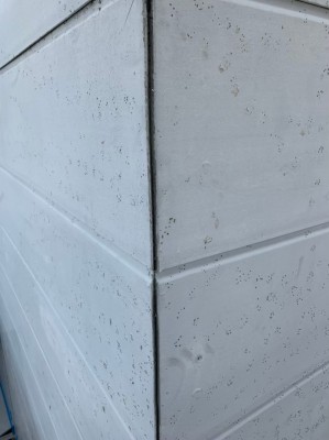 外壁塗装 修繕前 コーキング補修 神戸市 トラブラン