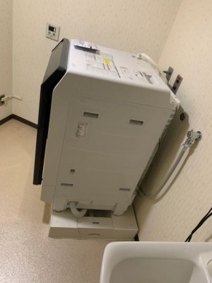 洗濯パン ミヤコ 洗濯機水栓 カクダイ 交換済 トラブラン 神戸市