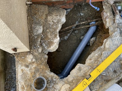 排水管の設置 引替え工事 交換 漏水修繕 神戸市 トラブラン