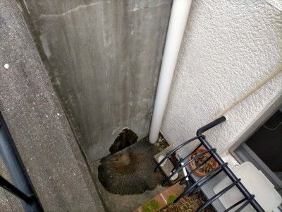 水漏れ 排水管引替え工事 戸建て 神戸市 トラブラン