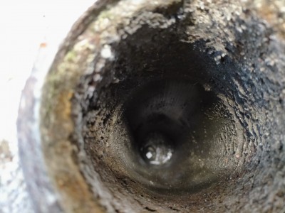 漏水調査 止水栓 水の滲み 調査 管内 管内カメラ 神戸市 トラブラン
