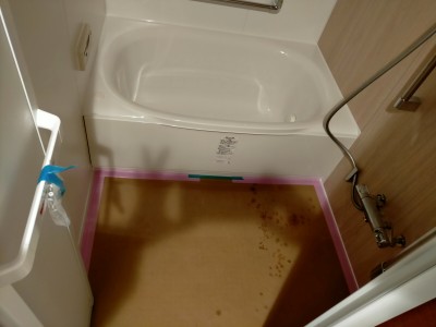 浴槽の取付け リフォーム ノリビオ P1317 LIXIL バスルーム 神戸市 トラブラン