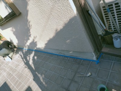 タイルの張替え 補修作業 仕上げ 外壁補修 リフォーム 神戸市 トラブラン