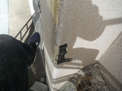 外壁 ひび割れ 壁 欠落 修繕 劣化 漏水 リフォーム 外構 工事 トラブラン 神戸市