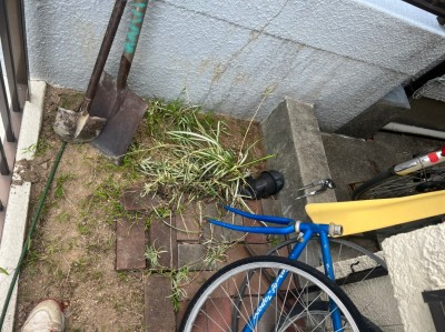 配管 勾配確認 調査 土撤去 排水桝 詰まり排水管 神戸市 トラブラン