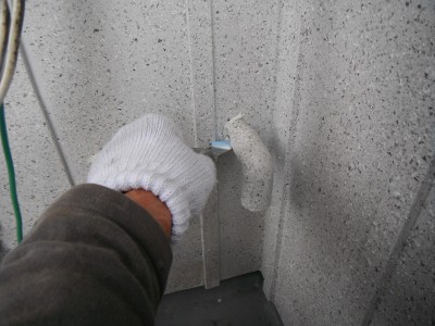 コーキング処理 FRP防水塗装 防水 戸建て 庇 屋上 ベランダ 神戸市 トラブラン