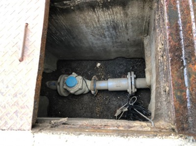 水道メーター 量水器 止水栓の漏水 確認作業 会社 交換工事 トラブラン