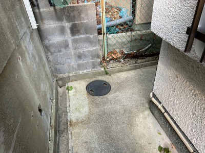 検針指摘 漏水調査 給水管引替え工事 提案 戸建て 高台 神戸市 トラブラン