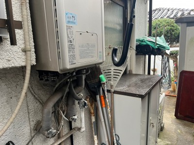 給湯器 調査 漏水 給水管引替え工事 給水管 神戸市 トラブラン