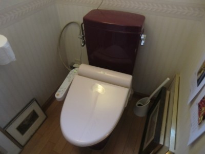 トイレ 取替え工事 交換工事 既存 セラ CERA 便座  神戸市 トラブラン