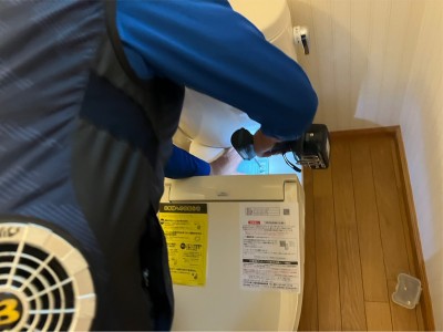 トイレ 便座 設置 トイレの入替え リフォーム 神戸市 トラブラン 葛原設備工業