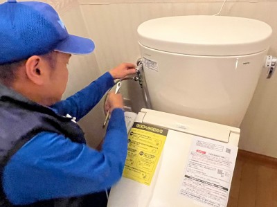 ウォシュレット トイレの入替え リフォーム 神戸市 トラブラン 葛原設備工業