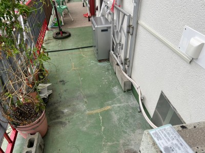 ガス風呂釜 給湯器 ハンドル点火式 リモコン 取替え工事  神戸市 トラブラン