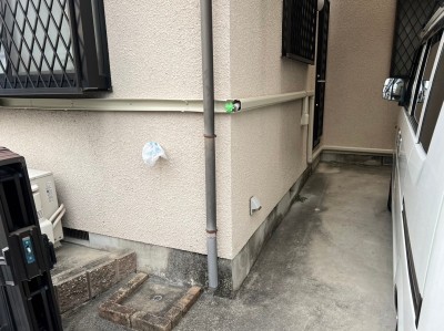 配管の設置 給水 引替え工事 ポリブデンパイプ 配管カバー 神戸市 トラブラン