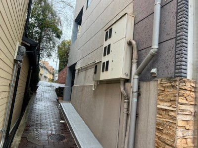 電力量計箱　屋内ブレーカーボックス 主幹漏電ブレーカー ケーブル 神戸市 トラブラン