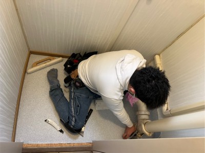 トイレのリフォーム 交換工事 取替え 床貼替 床 トイレ 神戸市 トラブラン トイレのリフォーム 交換工事 取替え 床貼替 床 トイレ 神戸市 トラブラン