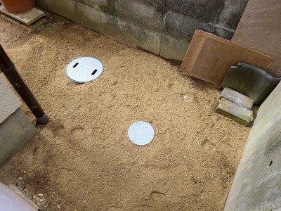 排水桝 交換工事 塩ビ桝 雨水桝 劣化 戸建て 取替え 神戸市 トラブラン