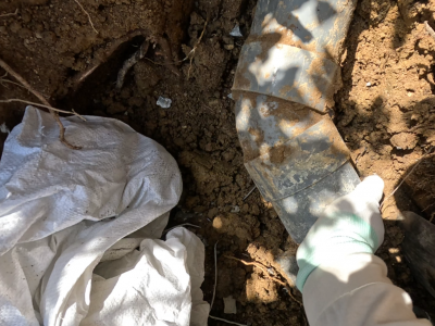 コンクリート桝撤去 既存接続管 取外し 交換工事 マス 神戸市 トラブラン