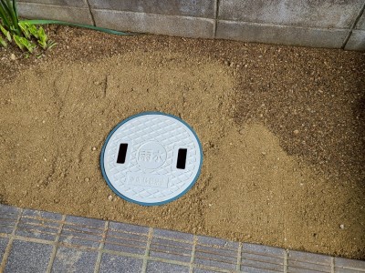 排水桝 交換工事 塩ビ桝 劣化 漏水 雨水桝 木の根 取替え 神戸市 トラブラン