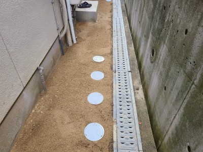 排水桝 交換工事 塩ビ桝 劣化 漏水 湿潤状態 小口径 取替え 神戸市 トラブラン