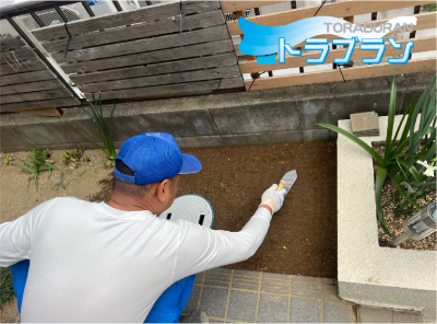 排水桝 交換 取替え工事 雨水桝 塩ビ桝 コンクリート桝 神戸市 トラブラン