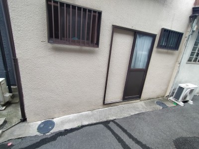 戸建て リフォーム 勝手口ドア 洗濯機 浴室 神戸市 トラブラン