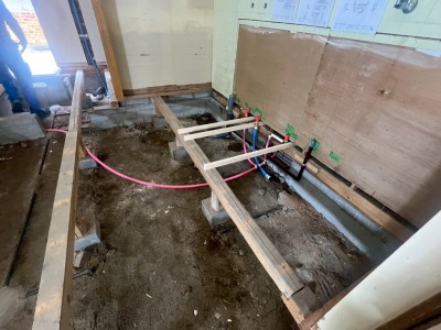 キッチン 給水管 給湯管  神戸市 リフォーム 神戸市 西宮市 トラブラン