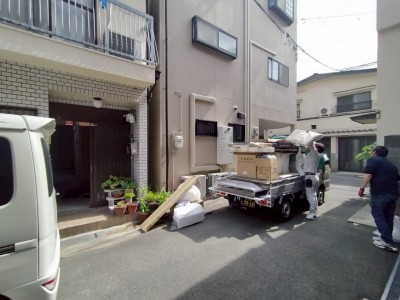 浴室 リフォーム ユニットバス 部材 搬入作業 助成 神戸市 トラブラン