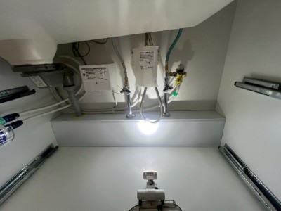 キッチン 組み立て 内装工事 食洗機  取付け 神戸市 トラブラン