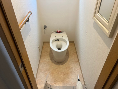 トイレ交換工事 LIXIL アメージュ NewPasso 補助金 神戸市 トラブラン
