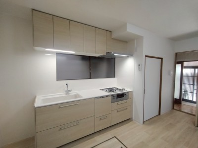 キッチン クラッソ TOTO リフォーム 交換工事 台所 神戸市 トラブラン