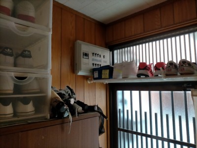 玄関 下駄箱 靴箱 シューズクローク リフォーム 玄関収納 神戸市 トラブラン