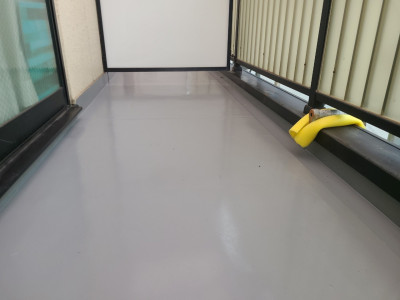 ウレタン樹脂 防水加工 塗布 防水工事 ベランダ マンション 神戸市 トラブラン ウレタン樹脂 防水加工 塗布 防水工事 ベランダ マンション 神戸市 トラブラン