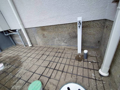 基礎立ち上がり 巾木しごき モルタル 処理 戸建て 神戸市 トラブラン 基礎立ち上がり 巾木しごき モルタル 処理 戸建て 神戸市 トラブラン