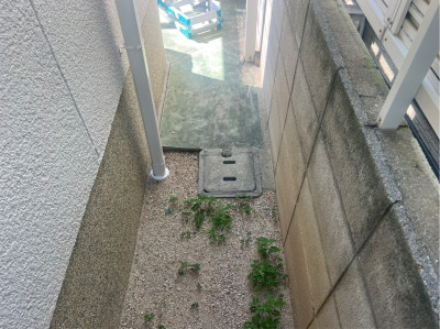 雨水桝 コンクリート桝 劣化 漏れ 交換工事 塩ビ桝 神戸市 雨水桝 コンクリート桝 劣化 漏れ 交換工事 塩ビ桝 神戸市