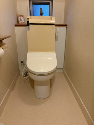 トイレ 交換工事 取替え リフォーム TOTO 床排水 既存 神戸市 トラブラン トイレ 交換工事 取替え リフォーム TOTO 床排水 既存 神戸市 トラブラン